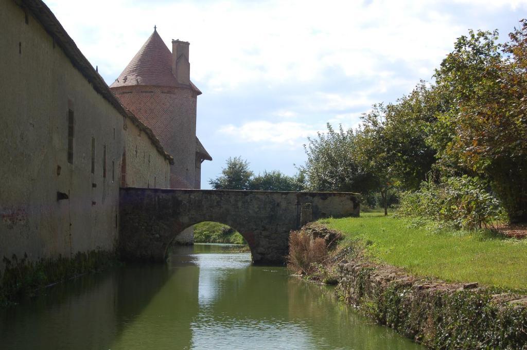 Chateau Du Riau Bed & Breakfast Villeneuve-sur-Allier Екстериор снимка